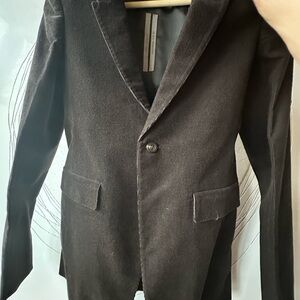RUNWAY Rick Owens Brown Corduroy Blazer Women’s, Never Worn Italy 38